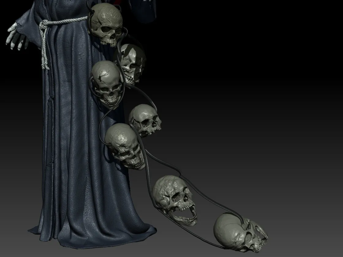 Fallen Monk Render